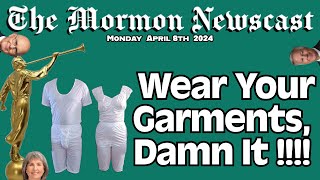 Garments Push New LDS Church Growth Mormon Newscast 016 [upl. by Halli]