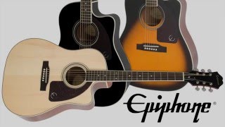 The Epiphone AJ220SCE [upl. by Ynnavoeg]