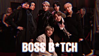 ❛BTS  BOSS BTCH❜ →『FMV』 [upl. by Ardnuaek]