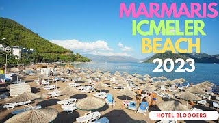 Marmaris Icmeler beach Full Video E2 Turkey attractions 2023 [upl. by Aeynod698]