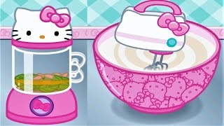 Play Fun Hello Kitty Games  Create Meal amp Decorate Lunchbox [upl. by Rhodie]