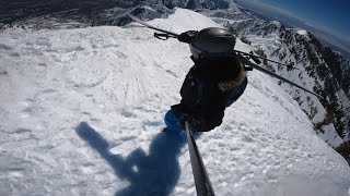 Ben Vegel  Skiing Backcountry Ridge Line [upl. by Benisch]