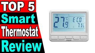 TOP 5 Best Smart Thermostat Review 2025 [upl. by Duff346]