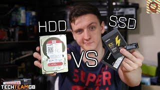 SSD VS HDD for Gaming [upl. by Hnirt]