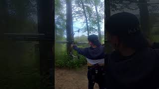 PAINTBALL BOW SHOOT paintball airsoft [upl. by Shiri138]