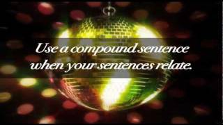 Conjunction and Compound Sentence Song  Educational Music Video [upl. by Carin]