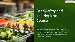 Food Safety and Hygiene course Elite Offshore [upl. by Cyna]