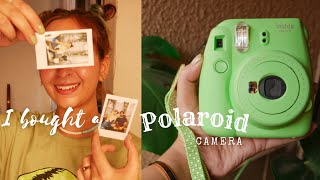 I Bought Instax Mini 9 Camera Unboxing  Lime Green Polaroid Camera [upl. by Narut]