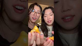 PEELABLE GUMMIES 😱🤯🥭foodreview gummy [upl. by Wachter467]