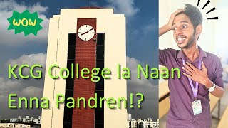 KCG College of Technology Chennai  Chumma oru Vlogg Collage Vlog [upl. by Bor243]