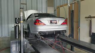 2005 Mercedes Benz SL55 AMG DYNO [upl. by Einnej204]