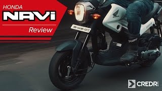 Honda Navi Test Ride Review What the Fun  CredR [upl. by Tol874]