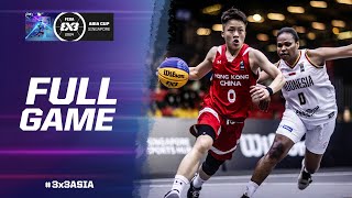 Indonesia 🇮🇩 vs Hong Kong China 🇭🇰  Women Full Game  FIBA 3x3 Asia Cup 2024  3x3 Basketball [upl. by Attelliw]