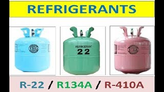 Which refrigerant used in Inverter AC  All about AirconHVAC Referigerant R410a R22 R134a [upl. by Rosio]