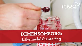 Demensomsorg  Läkemedelshantering [upl. by Kan]