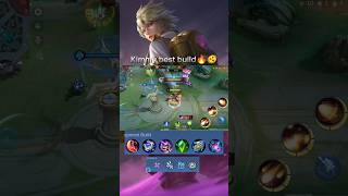 Kimmy best build and emblem mobilelegends mlbb kimmygameplay kimmybuild yanzzplays [upl. by Dorinda787]