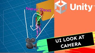 Unity3d UI look at camera [upl. by Hymie902]