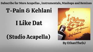 TPain amp Kehlani  I Like Dat Studio Acapella [upl. by Marley]