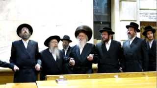 Munkatch Rebbe Dance W Reb Moshe Eliezer Ziegelman After Chanukkah Candle Lighting [upl. by Caroline381]