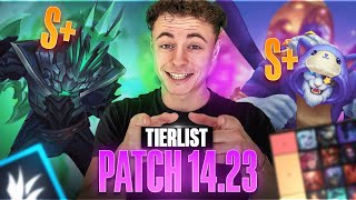 NOUVELLE TIER LIST PATCH 1423  League Of Legends [upl. by Reagen]