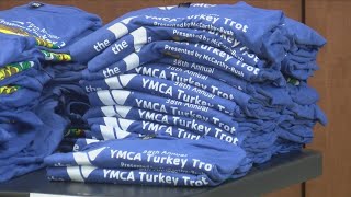 Runners prep for Turkey Trot [upl. by Fraase]