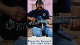 Gitar  Ab to adat si hai mujhko  MABVlogs [upl. by Rednas]