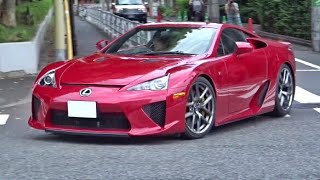 【神音】レクサスLFA加速サウンド／LFA exhaust sound in Tokyo [upl. by Ordnas]