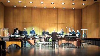 Ionisation  Edgard Varese Buffalo State College Percussion Ensemble [upl. by Zertnom827]