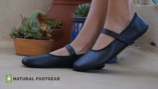 Ahinsa Ananda Ballerina Shoe Review  Natural Footgear [upl. by Sibella463]