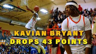 8th Grader Who Scored 60 pts is back Kavian Bryant Makes Season Debut with 43 points Westwood [upl. by Karola]