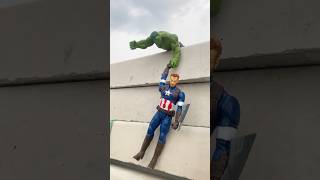 CAPTAIN AMERICA AS CHAINSAW FIGHTS VENOMTHANOS  MARVEL TOYS [upl. by Muriah]