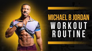 Michael B Jordan Workout Routine Guide [upl. by Genaro]