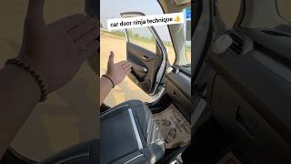 कार का door बंद करने की ninja technique 👍  car door wont close  wagonoctane shorts [upl. by Marilla869]