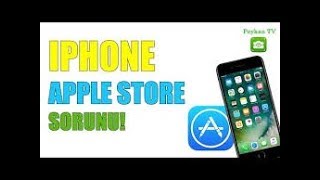 İphone App Store İndirme Sorunu İnmeyen Uygulamalar Çözüm [upl. by Assadah]