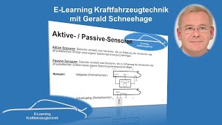 Aktive  Passive Sensoren Hallgeber Induktivgeber Klopfsensor Luftmassenmesser Klopfsensor NTC [upl. by Gloria]