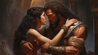 THE STORY OF SAMSON AND DELILAHBIBLE STORYWORDSFROMBIBLE  JUDGES 16 [upl. by Fredel]