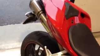 Ducati 1098s with Akrapovic [upl. by Ynohtnacram]