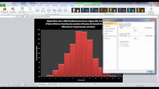 Histogramme sous Excel 2010 ou Excel 2007 [upl. by Ainattirb308]