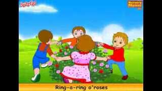 Ring A Ring O Roses  Nursery Rhymes for Kids Buzzers [upl. by Ahsier]