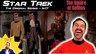 Star Trek The Original Series THE SQUIRE OF GOTHOS S1xE17 Reaction  FIRST TIME WATCHING [upl. by Ellennahs]