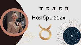 ТЕЛЕЦ  НОЯБРЬ 2024  АСТРО ПРОГНОЗ ✨ [upl. by Aidekal]