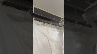 Split ac indoor unit cleaning with water pressure viral video ytshorts [upl. by Einwahr]