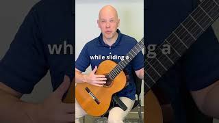 How Do You Use Guide Fingers on Classical Guitar [upl. by Aicissej]