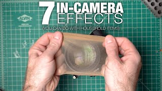 7 InCamera Effects you can do with household items [upl. by Acysej551]