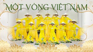 Múa nón MỘT VÒNG VIỆT NAM Tùng Dương  Vũ đoàn Fevery [upl. by Desimone]