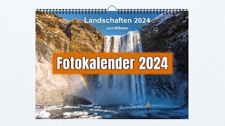 Mein Landschaftsfotografie Fotokalender 2024 😍📅 [upl. by Sidoon]