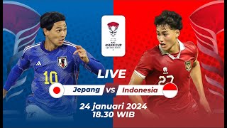 🔴 Live Reaction JEPANG VS INDONESIA AFC ASIAN CUP 2023 [upl. by Thatch]