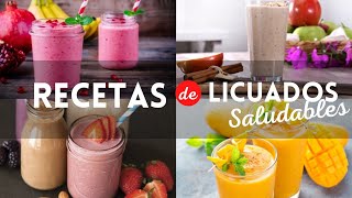 7 recetas de licuados saludables para la semana  Licuados nutritivos  Cocina Vital [upl. by Sivert737]