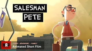 Funny CGI 3d Animated Short Film  SALESMAN PETE  Animated Adventure by GOBELINS Team [upl. by Adlemi]