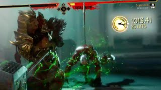 The 1000 Damage Shao Kahn Combo surprisingly easy [upl. by Ecnesse986]